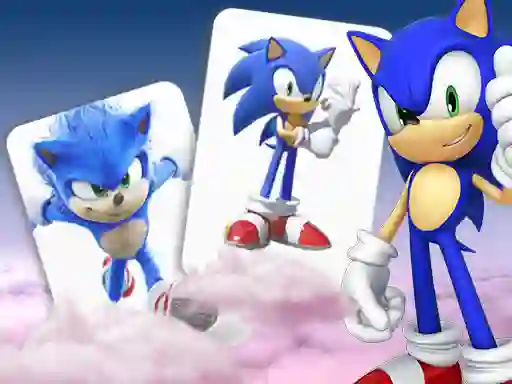 Spēle Sonic Memory card Match online
