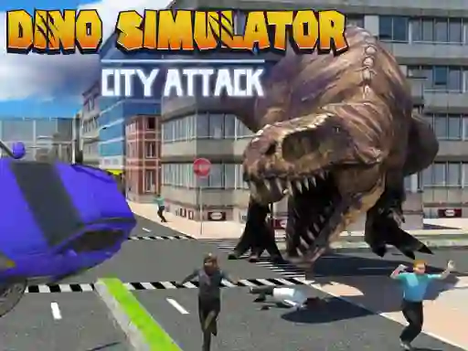 Spēle Dino Simulator City Attack online