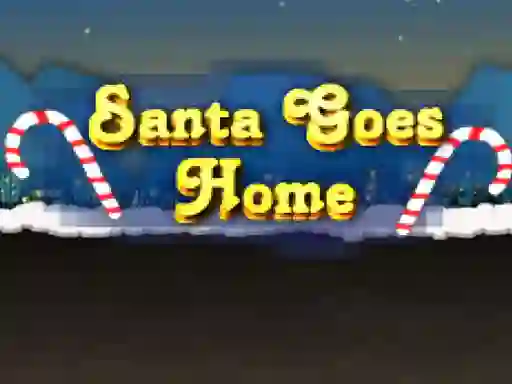 Spēle Santa goes home online