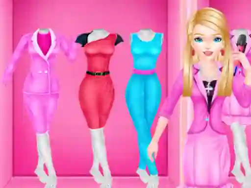 Spēle Doll Career Outfits Challenge online