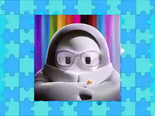Spēle Fall Guys Puzzle online