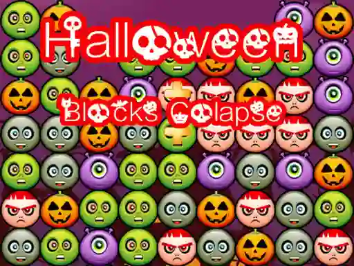 Spēle Halloween Block Collapse online