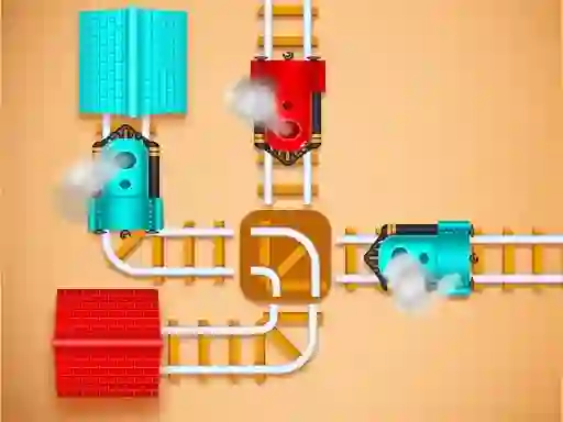 Spēle Rail Maze Puzzle online