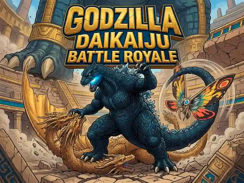 Spēle Godzilla Daikaiju Battle Royale online