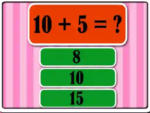 Spēle Math Test Challenge online