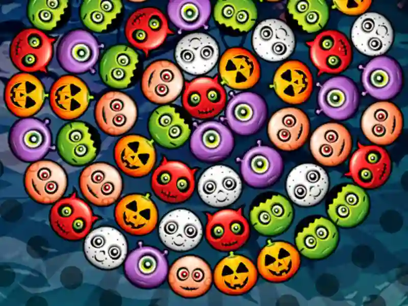 Spēle Bubble Wheel Halloween online