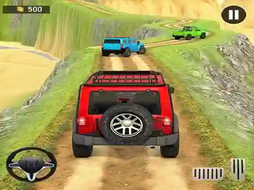 Spēle Offroad jeep driving online