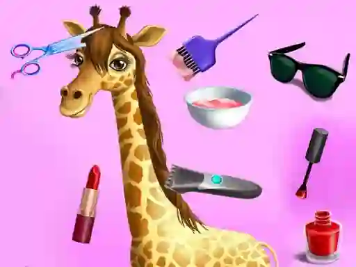 Spēle Animal Fashion Hair Salon online