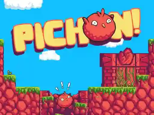 Spēle Pichon: The Bouncy Bird online