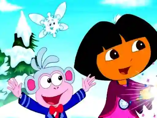 Spēle Dora Find 5 Differences online