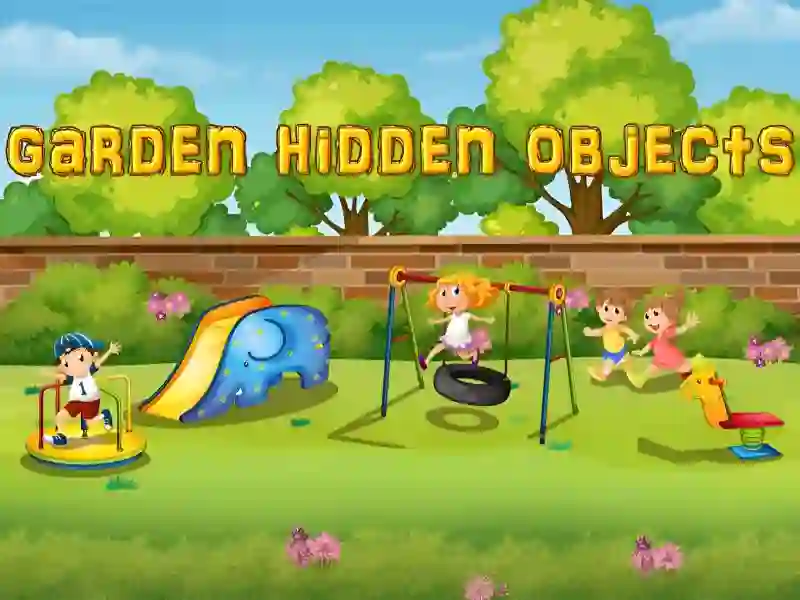 Spēle Garden Hidden Objects online