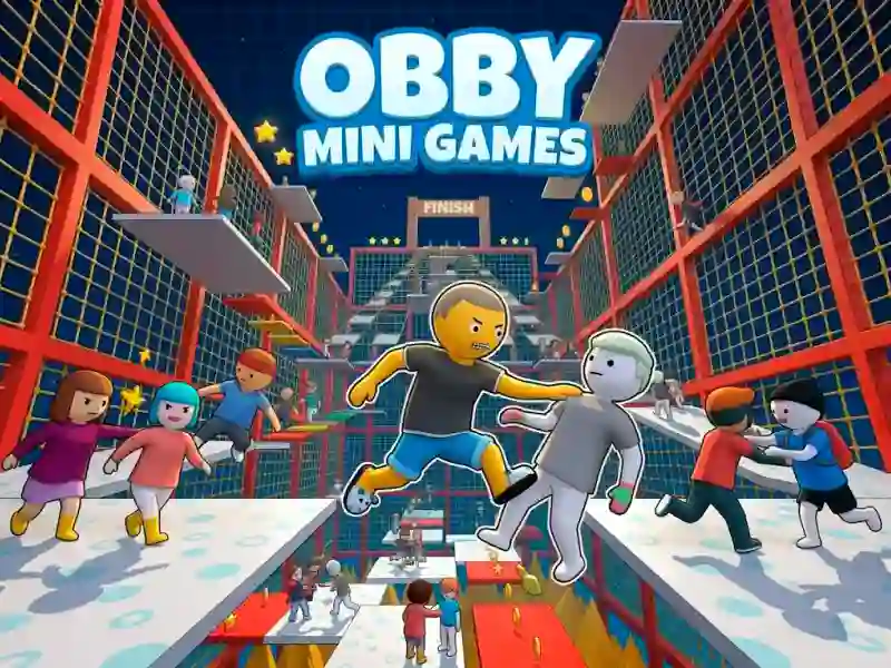 Spēle Obby Mini Games online
