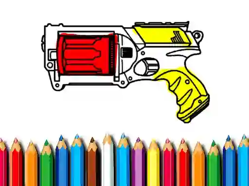 Spēle Back To School: Nerf Coloring Book online