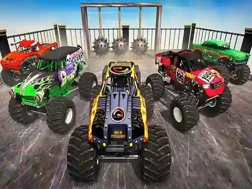 Spēle Monster Truck Impossible Stunt Track online