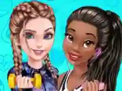Spēle Princesses Workout Buddies online