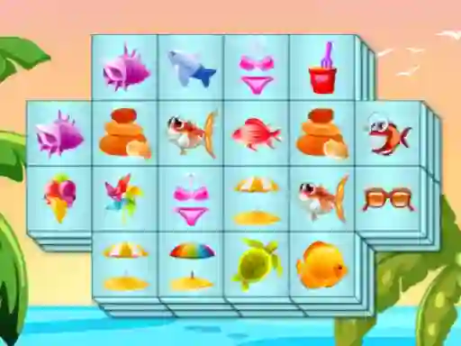 Spēle Summer Mahjong online