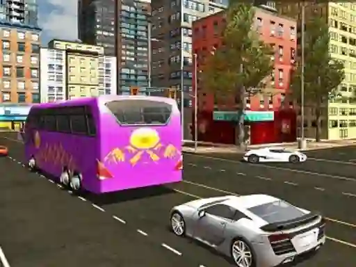 Spēle City Bus Offroad Driving online