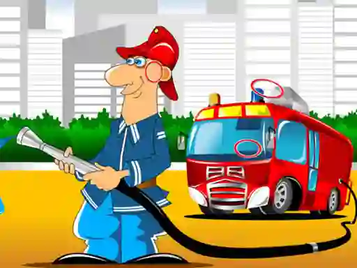 Spēle Fire Trucks Differences online