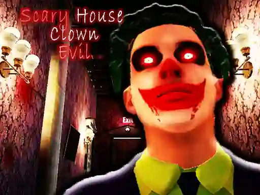 Spēle Scary House Clown Evil online
