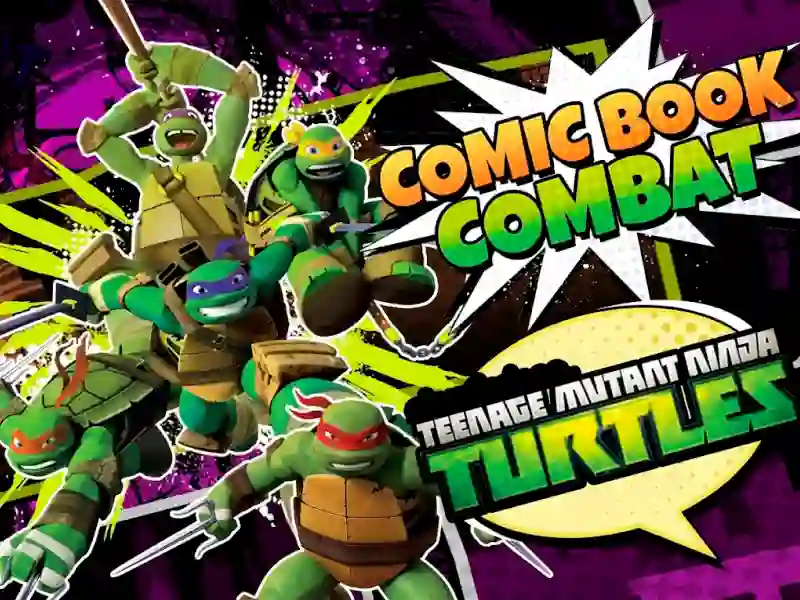 Spēle Teenage Mutant Ninja Turtles Comic book Combat online