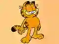 Spēle Garfield Dress Up online