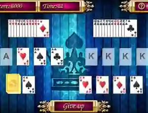 Spēle Aces and Kings Solitaire online