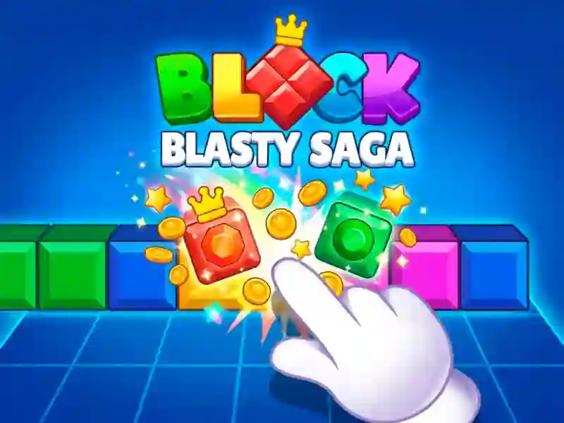 Spēle Block Blasty Saga online
