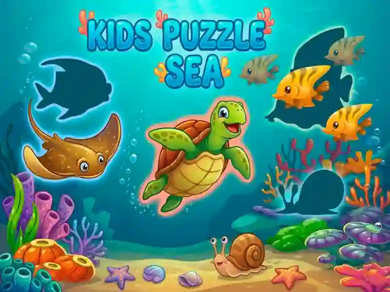 Spēle Kids Puzzle Sea online