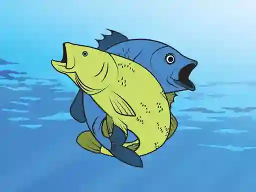 Spēle Friendly Fish Coloring online