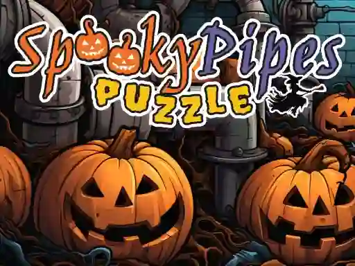 Spēle Spooky Pipes Puzzle online
