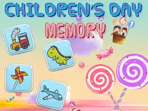 Spēle Children's Day Memory online