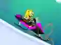Spēle Sponge Bob Sled Ride online