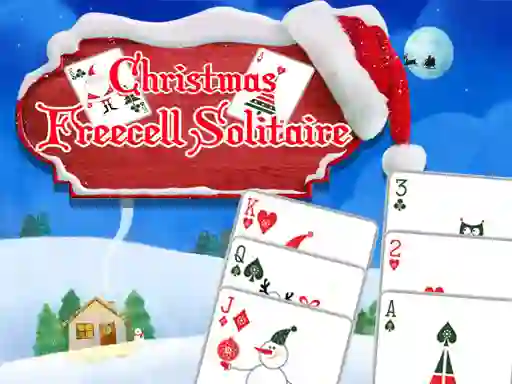 Spēle Freecell Christmas Solitaire online