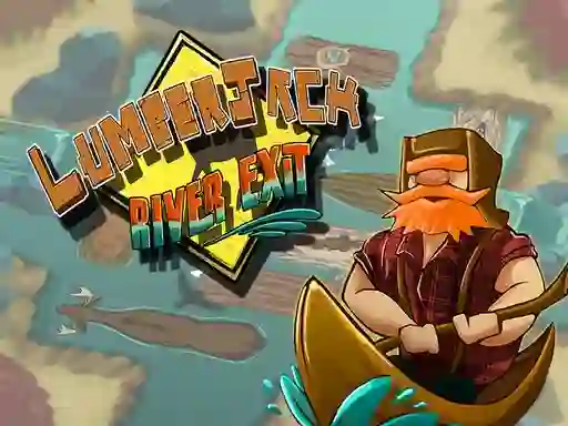 Spēle Lumberjack : River exit online