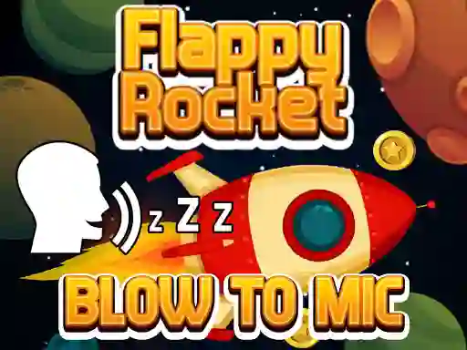 Spēle Flappy Rocket With Blowing online