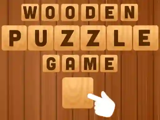 Spēle Wooden Puzzle Game online