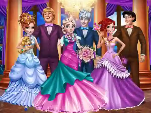 Spēle Princesses Castle Ball online