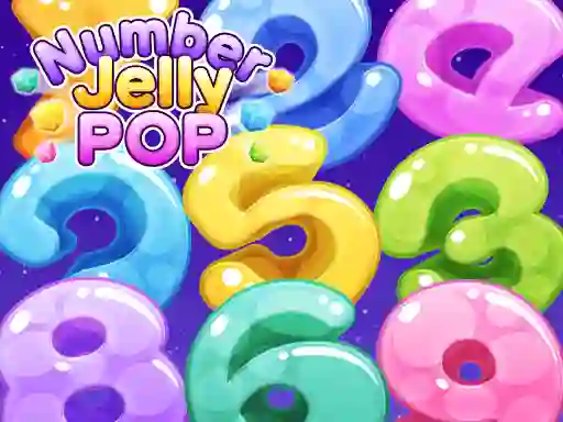 Spēle Number Jelly Pop online