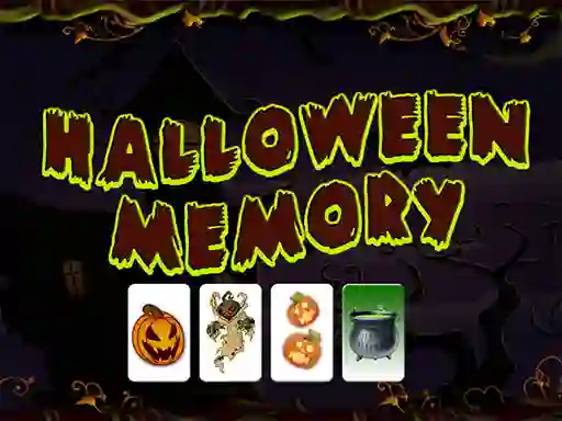 Spēle Halloween Memory online