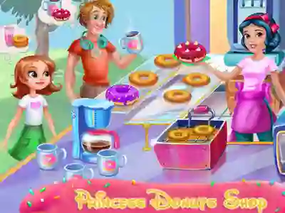 Spēle Princess Donuts Shop online