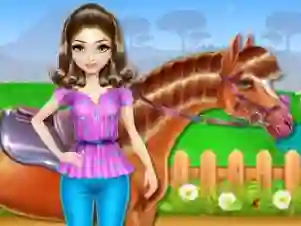 Spēle Horse Care and Riding online