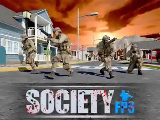 Spēle Society FPS online