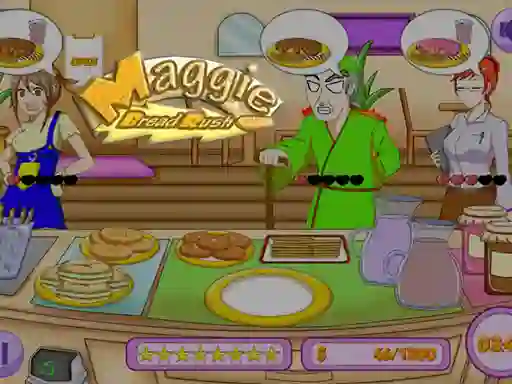 Spēle Maggie Bread Rush online