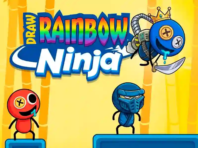 Spēle Draw Rainbow Ninja online