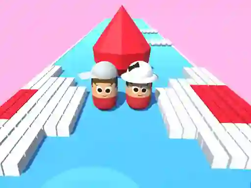 Spēle Color Couple Bump 3D online