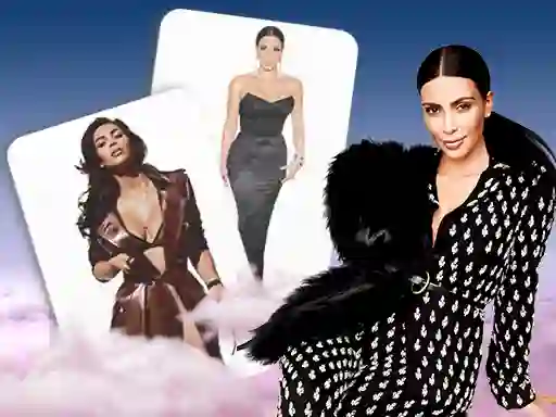 Spēle Kim Kardashian Memory Card Match online