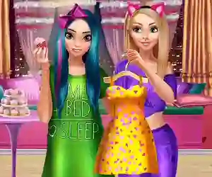 Spēle BFFs PJ Party online