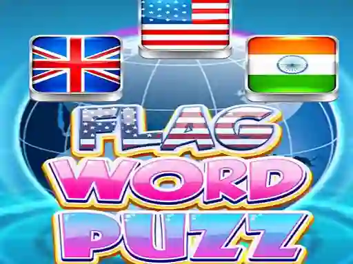 Spēle Flag Word Puzz online