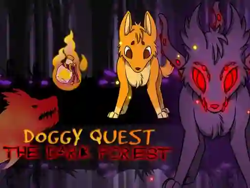 Spēle Doggy Quest The Dark Forest online