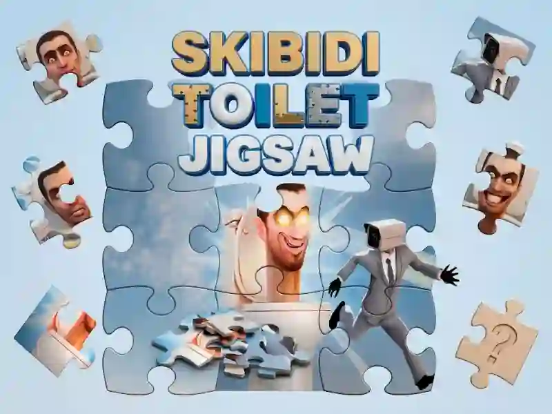 Spēle Skibidi Toilet Jigsaw online